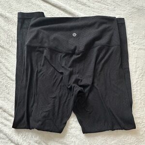 Lululemon Align Leggings - Size 8 - Black Pattern